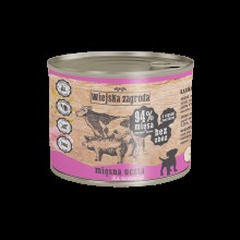 Wiejska Zagroda Puppies Meat Feast - zdravé bezobilné a bezlepkové mokré krmivo pre šteňatá - Hmotnosť: 200 g