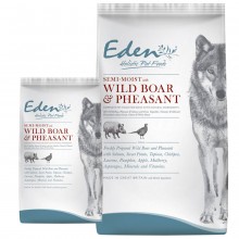 Eden Dog Semi Moist Wild Boar & Bažant - kompletné polovlhké krmivo pre psov s diviakom a bažantom - 2 kg