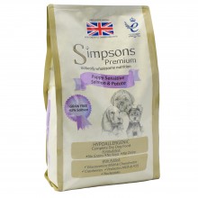 Simpsons Premium Puppy Sensitive Losos & Potato - krmivo pre citlivé šteňatá, losos a zemiaky - 12 kg