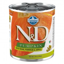 Farmina N&D Pumpkin, Boar & Apple Adult - kompletné, bezobilné krmivo pre dospelých psov, s tekvicou, diviakom a jablkom - Hmotnosť: 285 g