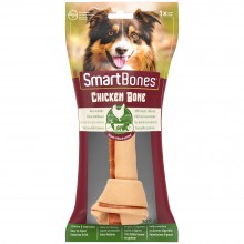 SmartBones Chicken Bone Large 1ks. - pochúťka pre veľkého psa s kuracím mäsom a zeleninou