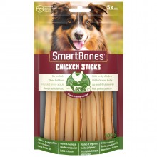 SmartBones Chicken Sticks - psie maškrty, s kuracím mäsom a zeleninou - 5 ks.