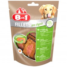 8v1 Fillets Pro Digest 80g - maškrty pre psov podporujúce trávenie