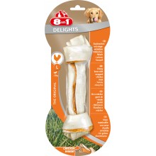 8v1 Delights Bone - žuvacia kosť pre psov, s kuracím-L