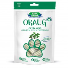 Best Friend Oral-G Extra Gum 75g - maškrta pre psov podporujúca zuby a kĺby, s glukosamínom a chondroitínom
