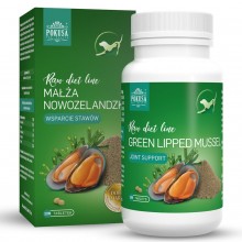 Pokusa Raw Diet Slávka zelená 120 tbl. - prírodný prípravok zo zelených novozélandských mušlí, podporuje činnosť kĺbov