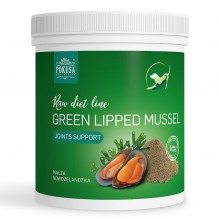 Pokusa Raw Diet Green Lipped Moussel 150g - prírodný prípravok z novozélandských zelených mušlí, podporuje činnosť kĺbov