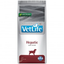 Farmina Vet Life Hepatic 2kg - kompletné veterinárne krmivo pre psov, podporujúce činnosť pečene